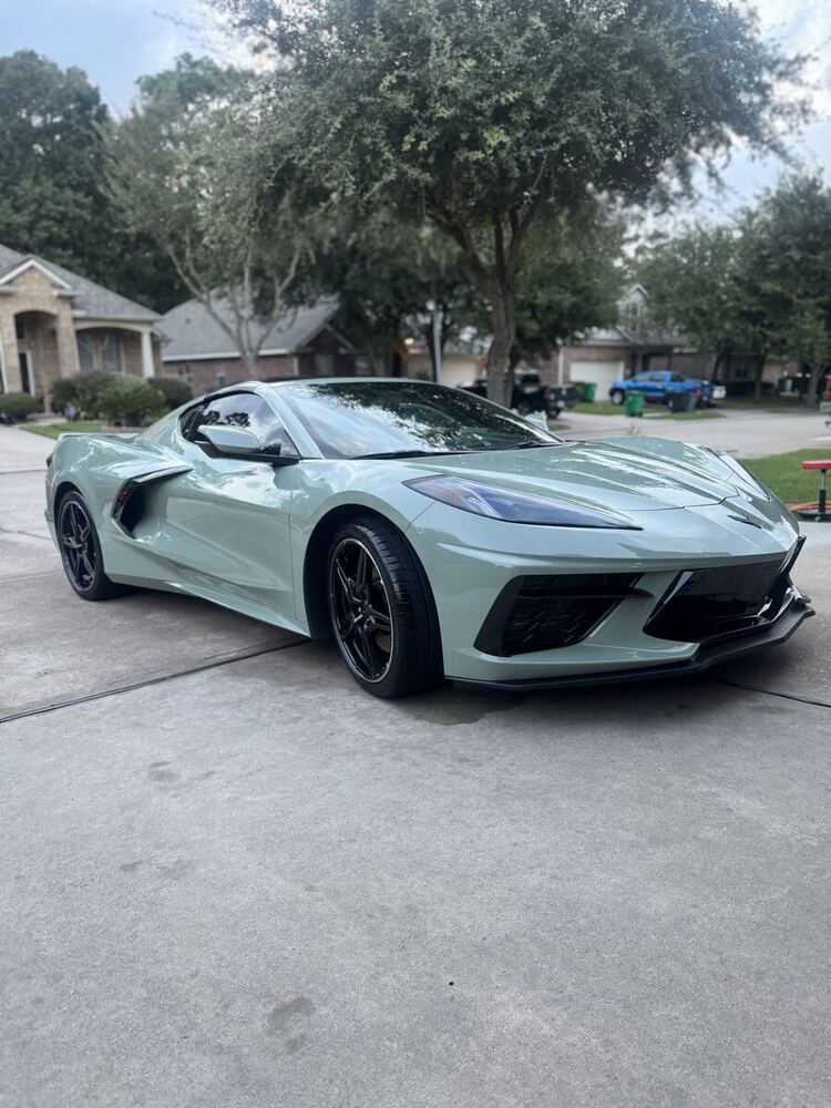 Corvette side profile detail