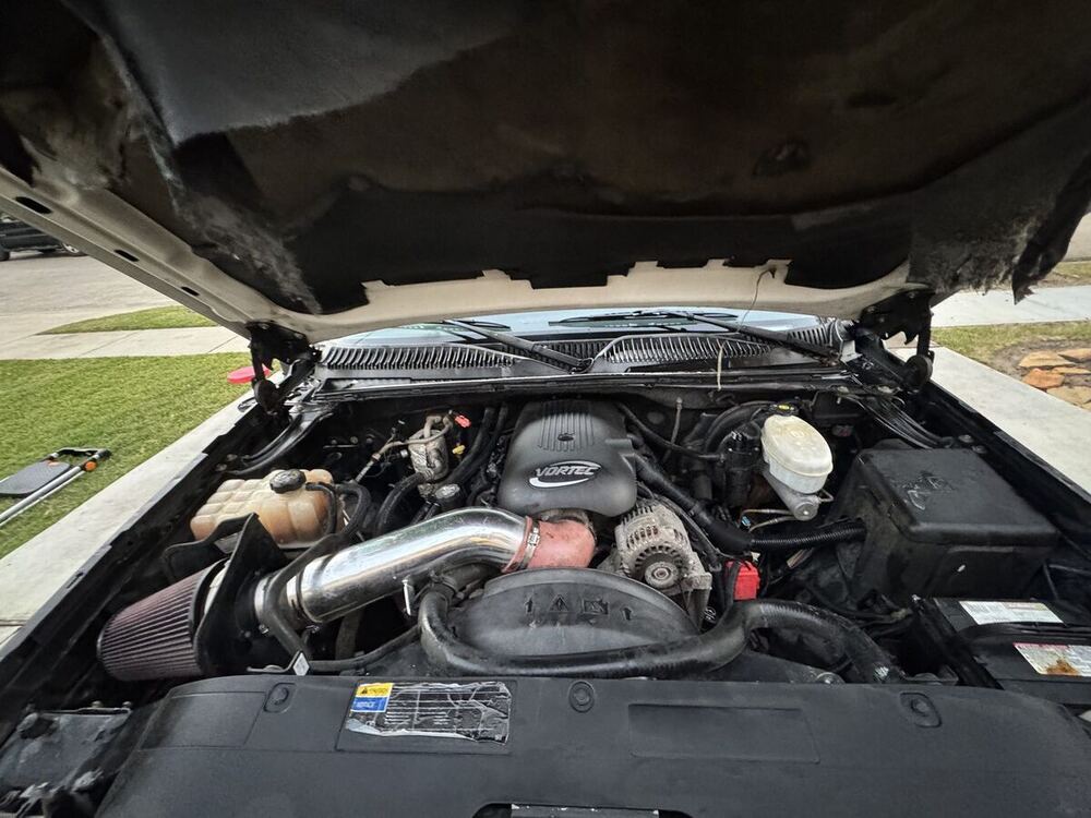 Detailed engine bay